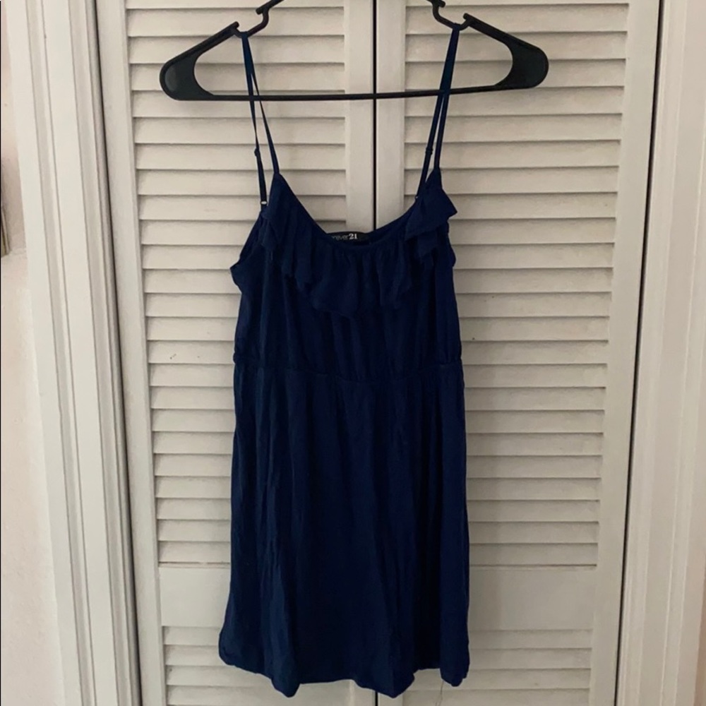 Navy tank top